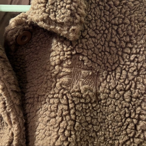 Stussy Kuna Sherpa Car Coat 